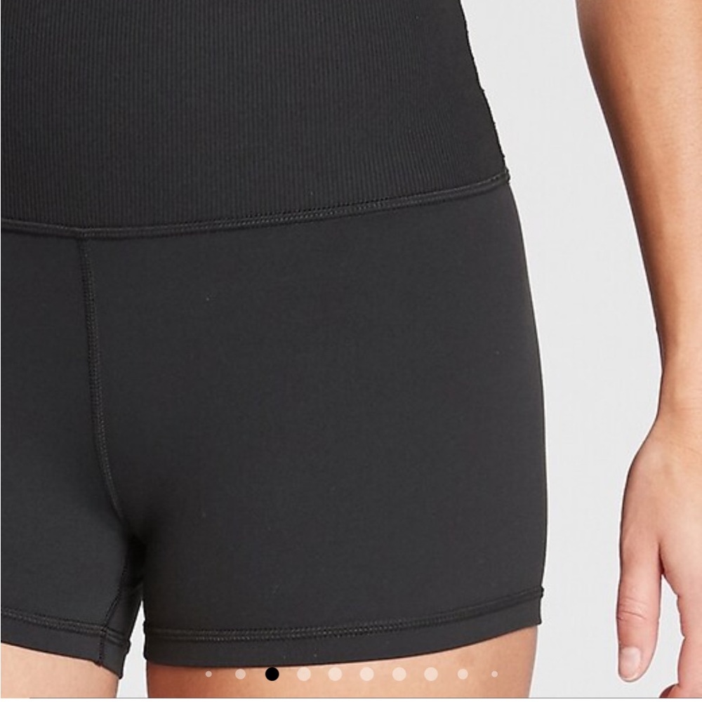 Athleta Studio 2.5 inch Black Shorts. Size XL. Very good condition.